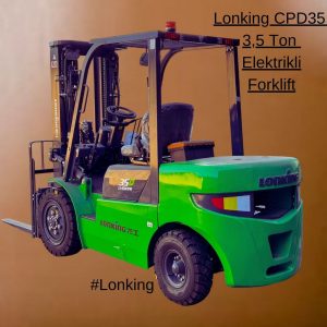 3,5 ton elektrikli lonking forklift - 6262632