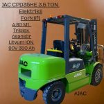 JAC 3,5 Ton Elektrikli Forklift-WA00474