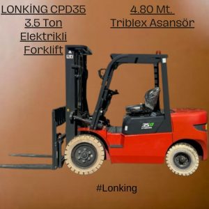Lonking 3,5 Ton Elektrikli Forklift - 255454545121