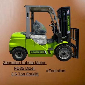 Zoomlion Forklift – 3.5 Ton FD35 Dizel Kubota Motor