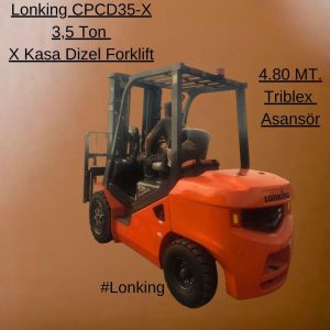 Lonking Forklift - 3.5 Ton CPCD35-X Dizel