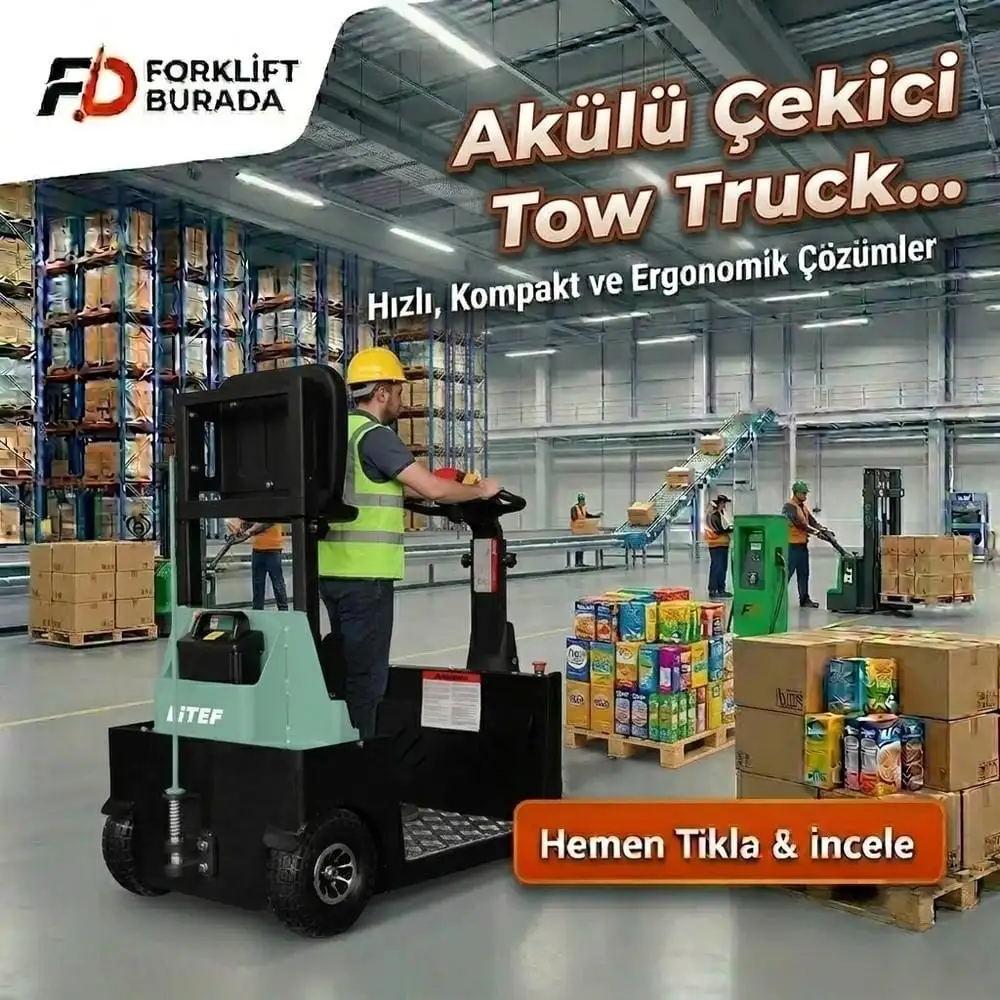 Kiralık Tow Truck akülü çekici ve Satılık Tow Truck akülü çekici çözümleri burada. Elektrikli çekme ve taşıma makinesi depolarda işlerinizi kolaylaştırır. Detaylı bilgi için bize ulaşınız.  