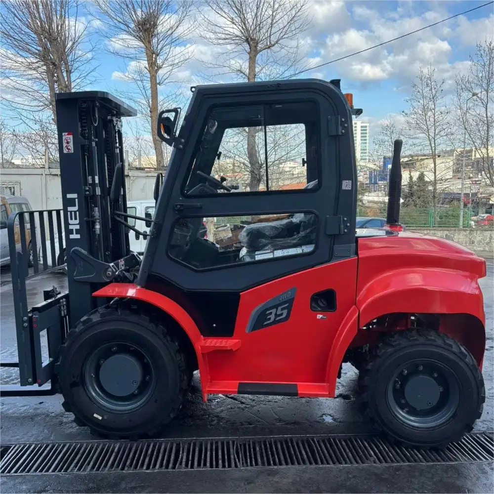 Heli 4x4 Arazi Tipi Forklift - 3.5 Ton Dizel - Görsel 3