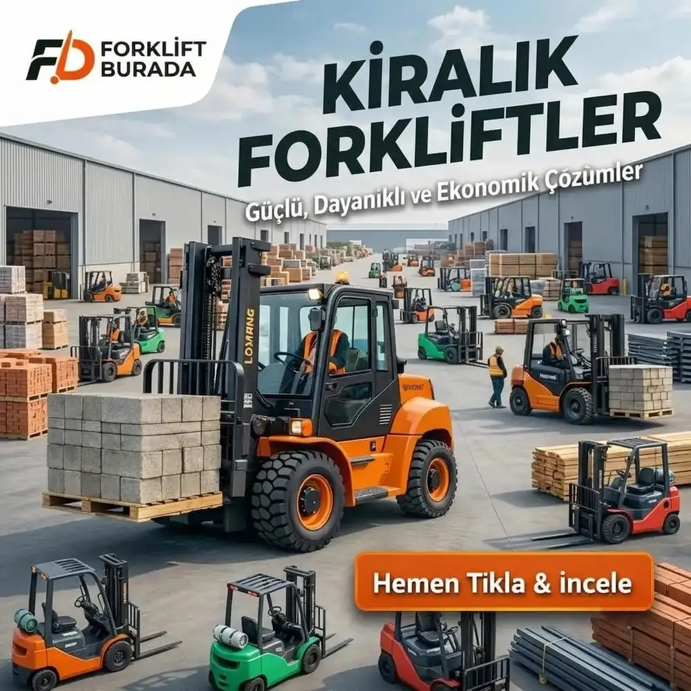 Kiralık forkliftler burada, güçlü, dayanıklı ve ekonomik çözümler.
Forklift kiralama çözümleri için hemen bizimle iletişime geçiniz.