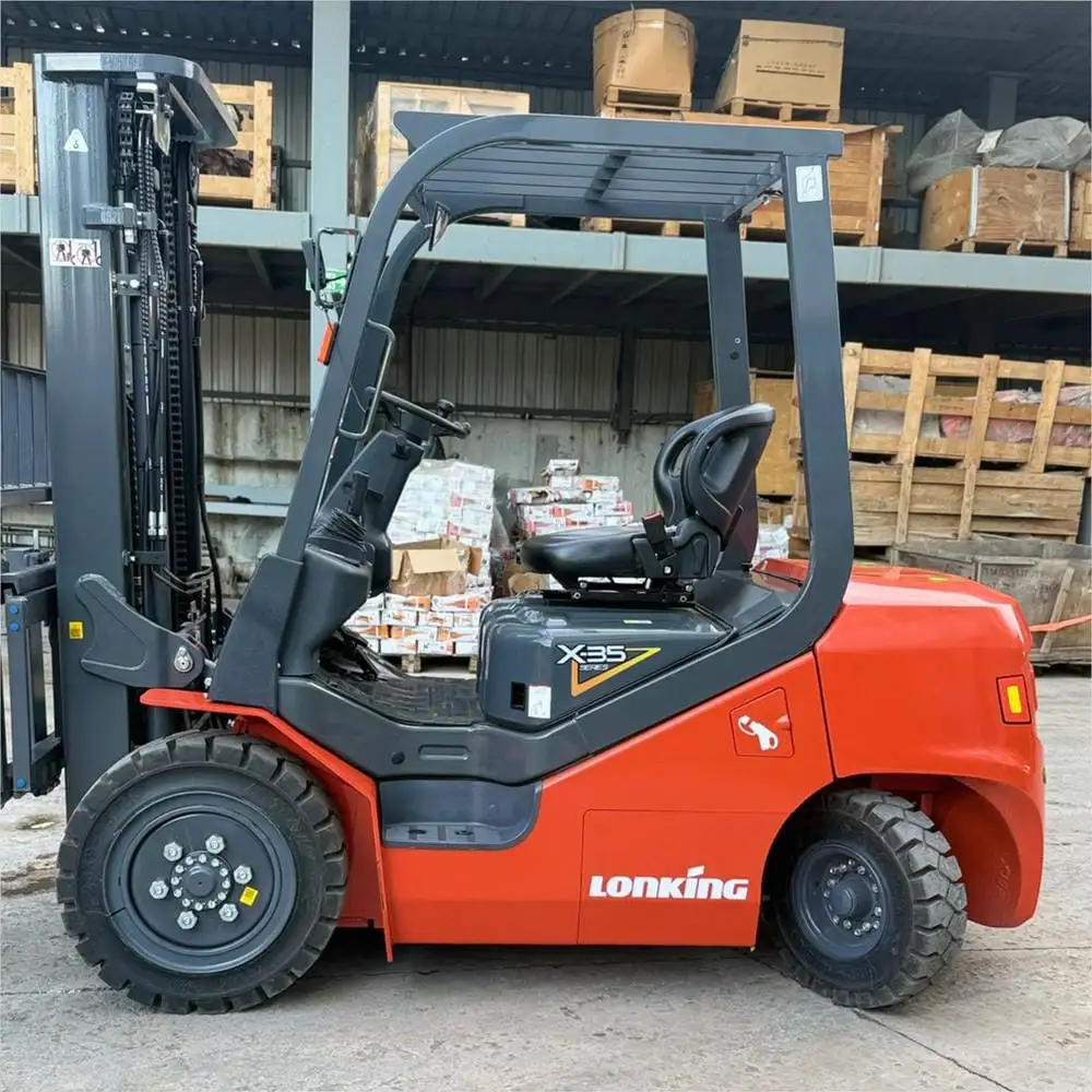 Lonking Forklift - 3.5 Ton Elektrikli - 4.80 Triplex Asansör - Görsel 3