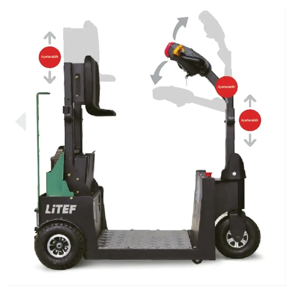 LİTEF 1,5 ton akülü çekici Türkiye distribütöründen leasingli, Kiralık Lityum Çekici ve Terminal kullanımı için. ( Tow Truck )