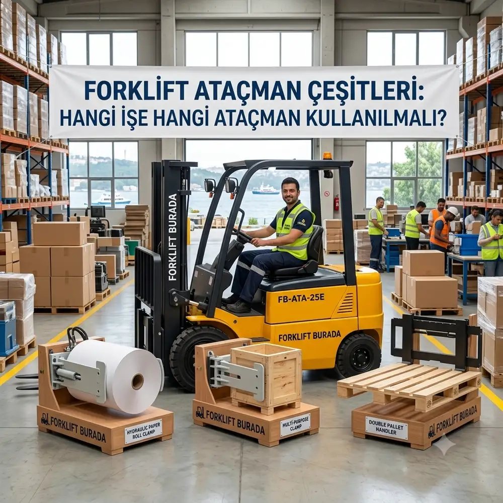 Forklift Ataşman Çeşitleri: