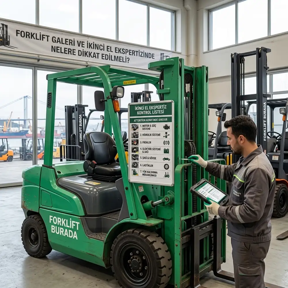 İkinci El Forklift Alırken Nelere Dikkat Edilmeli?