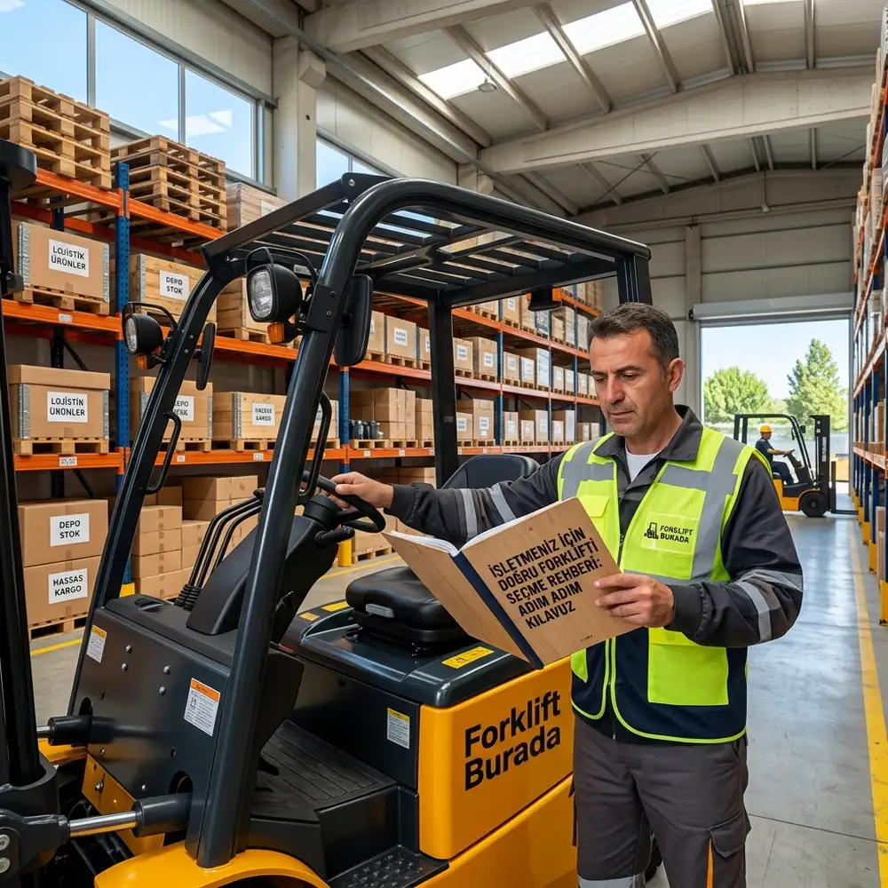 İşletmeniz İçin Doğru Forklifti Seçme Rehberi: Adım Adım Kılavuz